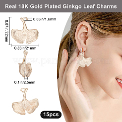 15шт латунные подвески&nbsp;KK-BBC0015-77