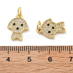 Латунные микро проложить кубического циркония подвески&nbsp;KK-C092-16G