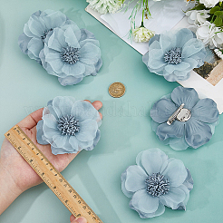 6 шт. цветочные тканевые броши для рюкзака&nbsp;JEWB-FH0002-38C