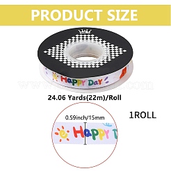 22 м плоская хлопковая лента&nbsp;SRIB-WH0024-01