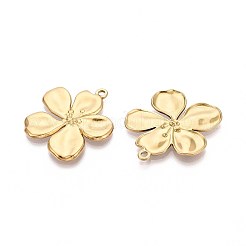 Подвески-цветы из нержавеющей стали 304&nbsp;STAS-T067-30G