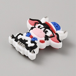 Экологически чистые силиконовые бусины для крупного рогатого скота&nbsp;LS-SIL-SZC0007-01A