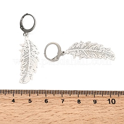 Серьги с застежкой-рычагом из нержавеющей стали 304&nbsp;EJEW-JE04419