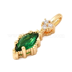 Латунные микро проложить кубического циркония подвески&nbsp;KK-F916-18G-03