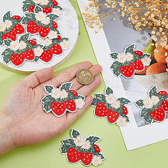 10 шт. вышитая нашивка из полиэстера&nbsp;PATC-HS0001-08