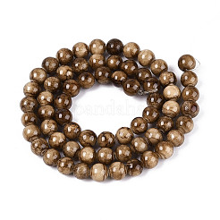 Природные персидские нефрита бисер пряди&nbsp;X-G-A255-A02-04E