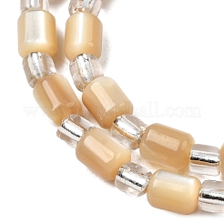 Нити бусин из натуральных трохоидных/трохус ракушек&nbsp;BSHE-A002-02B