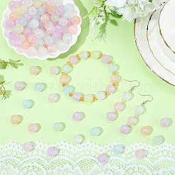 200 шт. Светящиеся акриловые бусины&nbsp;OACR-PA0001-16