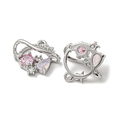 Латунные микро проложить кубического циркония подвески&nbsp;KK-K378-16P