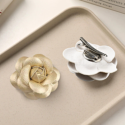 Заколки для волос из искусственной кожи аллигатора для девочек&nbsp;OHAR-WH20008-18A