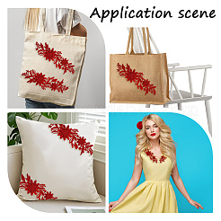 Аксессуары для костюмов с вышивкой из полиэстера и блесток&nbsp;FIND-WH20020-238D