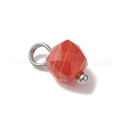 6 шт. 6-цветные подвески-кубы из натурального кварца&nbsp;PALLOY-JF04798-01