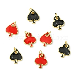 8шт 4 стиля латунные эмалевые подвески&nbsp;KK-CJ0003-72