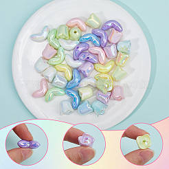 48 шт. 12 стиля акриловых бусин с УФ-покрытием&nbsp;MACR-SP0001-26