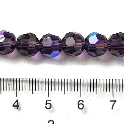 Гальванизируйте прозрачное стекло бисер нитей&nbsp;LS-EGLA-A035-T8mm-L15