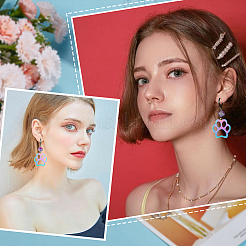 30 шт. ионное покрытие (IP) 201 нержавеющая сталь подвески для животных&nbsp;STAS-SC0004-97