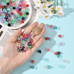 500шт 10 цвета акриловые колпачки для бусин&nbsp;OACR-SC0002-32