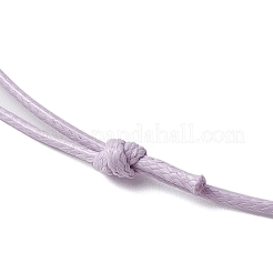 5 шт. 5-цветный регулируемый вощеный полиэстеровый шнур для изготовления ожерелий&nbsp;AJEW-JB01309-01