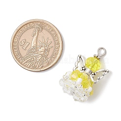 Стеклянные подвески&nbsp;PALLOY-MZ00665-06