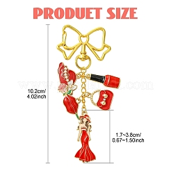 Женская сумка шляпа обувь сплав эмаль подвеска украшение&nbsp;HJEW-YW00080-01