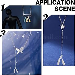 12 шт. подвески из нержавеющей стали 304 двух цветов&nbsp;STAS-UN0023-61