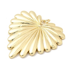 Подвески в форме сердца из латуни&nbsp;KK-H529-62B-G