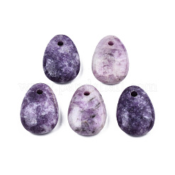 Подвески из натурального лепидолита&nbsp;G-N0325-15B