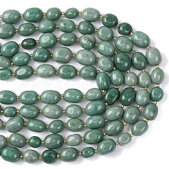 Естественный зеленый авантюрин бисер нитей&nbsp;G-G453-D13-01