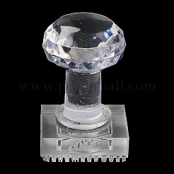 Прозрачные акриловые штампы для мыла с ручкой&nbsp;DIY-XCP0002-91G