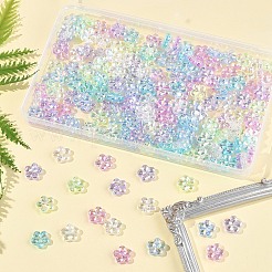 97.2 г двухцветных прозрачных акриловых бусин&nbsp;PACR-FS0001-07