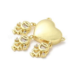 Латунные микро проложить кубического циркония подвески&nbsp;KK-S511-31G-01