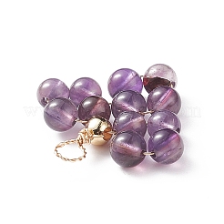 Подвески из медной проволоки с драгоценными камнями&nbsp;PALLOY-JF01920