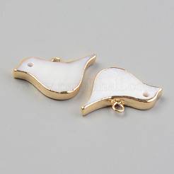 Подвески из гальванических натуральных пресноводных ракушек&nbsp;X-SHEL-T017-05