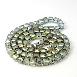 Гальванические стеклянные бусины&nbsp;EGLA-E006-3M