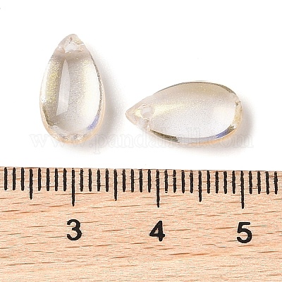 Прозрачные стеклянные амулеты&nbsp;GLAA-U002-01G-1