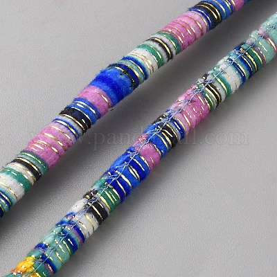 Шнур с эластичной обмоткой в этническом стиле&nbsp;OCOR-TAC0016-23A-1