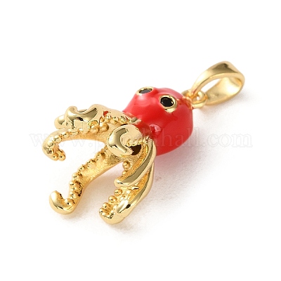 Латунь эмаль подвески&nbsp;LS-KK-P320-01D-G-1