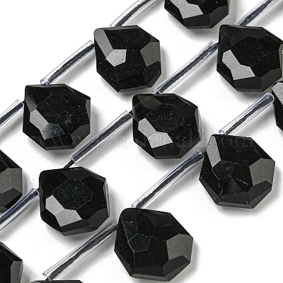 Природные обсидиана бисер нитей G-P544-C02-01-1