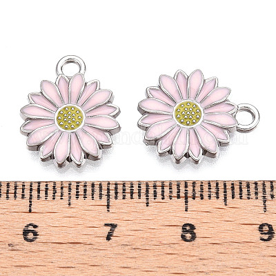 Подвески из эмали и сплава&nbsp;ENAM-A139-05P-04-1