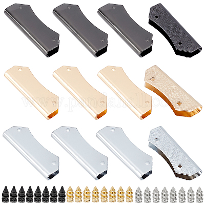 12 набор 3-цветных сплавов декоративный край сумки ручная работа&nbsp;FIND-WR0005-28-1