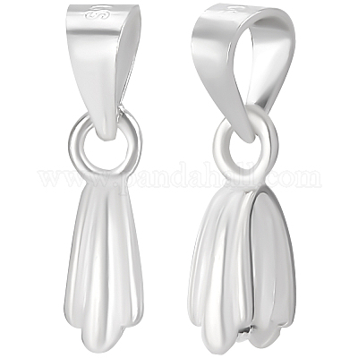 10 шт. 925 поручни для ледоруба из стерлингового серебра STER-BBC0001-29B-1