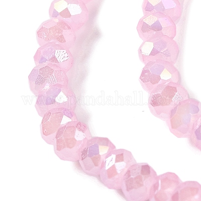 Запекание гальванических нитей стеклянных бусин DGLA-A039-J4mm-B16-1