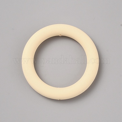 Кольца из силиконовых бусин&nbsp;SIL-WH0018-25D-1