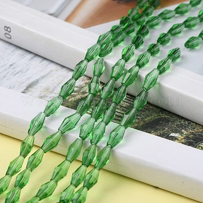 Прозрачные стеклянные бусины&nbsp;GLAA-P001-01A-02-1