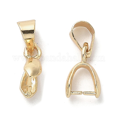 Латунные держатели кулонов с покрытием стойки KK-R211-03KCG-1