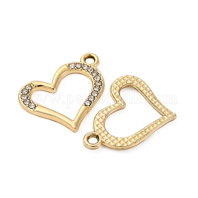 Подвески из сплава и страза&nbsp;LS-PALLOY-S052-01G-D-1