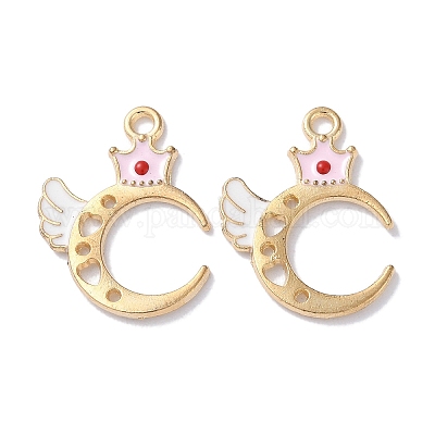 Подвески из эмали и сплава&nbsp;ENAM-O001-11E-G-1