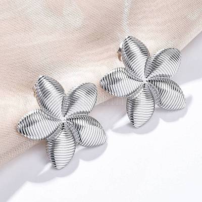 Серьги-гвоздики из нержавеющей стали 304 для женщин&nbsp;LS-EJEW-K306-19P-1