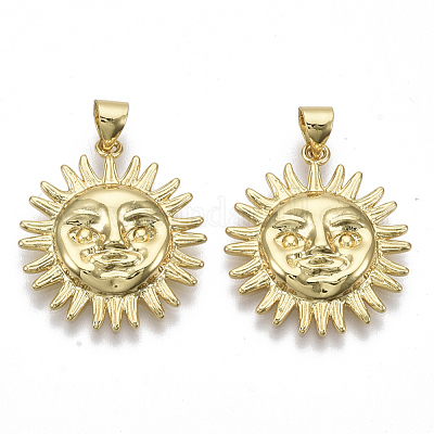 Латунные подвески&nbsp;KK-R131-004-NF-1