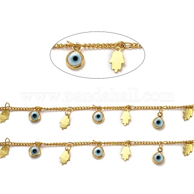 Латунные бордюрные цепи&nbsp;CHC-L039-10G-1